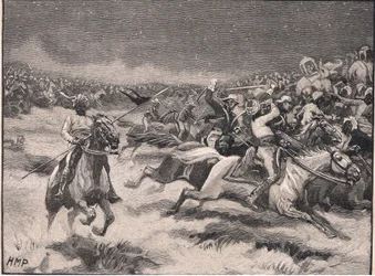 Die Jagd bei Argaum AD 1803